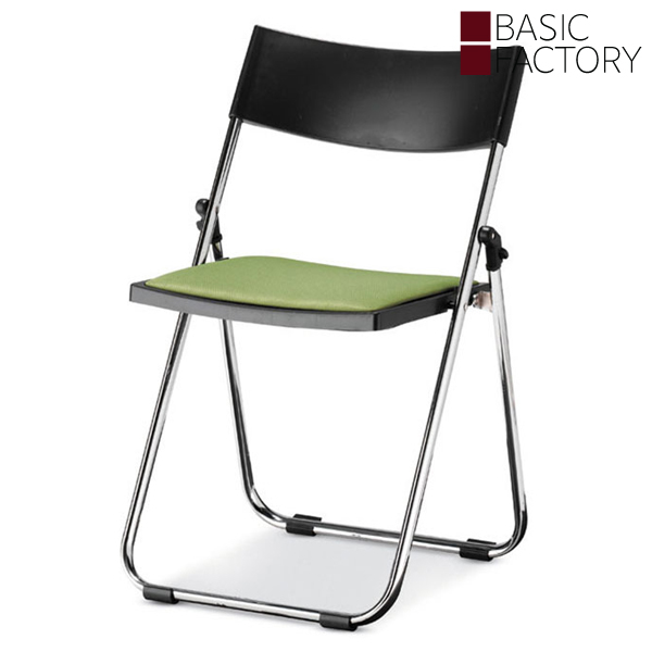 S-301(검정/연두천)/간이 의자