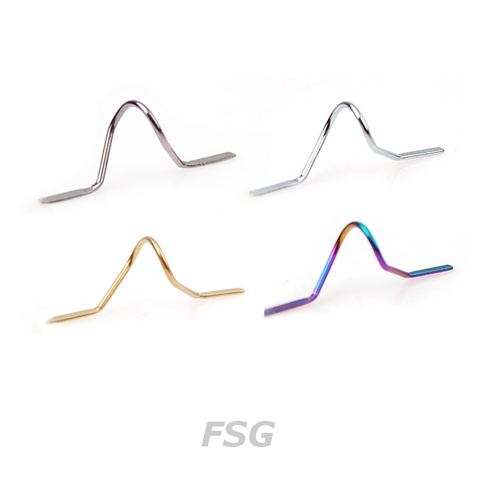 플라이 가이드 (FSG) 4가지 색상 골드 오로라 건스모그 크롬