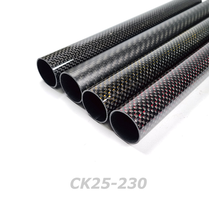 그립대용 카본 파이프 (CK25-230) 외경 25mm 길이 230mm