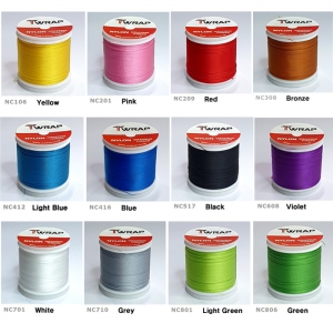 자드락 나일론 래핑사 (NCE) - E 사이즈, 50m , 12가지 색상 낱개판매