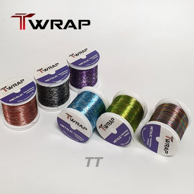 자드락 T-WRAP 2톤 메탈릭 래핑사 (TT) - A사이즈,100m,낱개판매