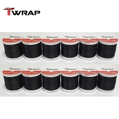 자드락 T-WRAP NC 나일론 블랙 래핑사 12개 키트 (JK008 JK009 JK010 JK011)- 사이즈 선택