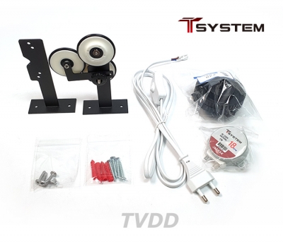 자드락 T-SYSTEM 다이렉트 벽걸이용 수직 로드 건조기(TVDD) -3축 연동 자동센터링 척