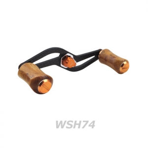 시마노 베이트릴용 낚시 릴 핸들 카본 튜닝 키트- 직선형 향나무핸들 손잡이 SHIMANO 7x4mm (WSH74)