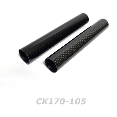 릴시트용 카본 파이프 아버 (CK170-105) - OD 16.7mm ID 15.0mm L 105mm