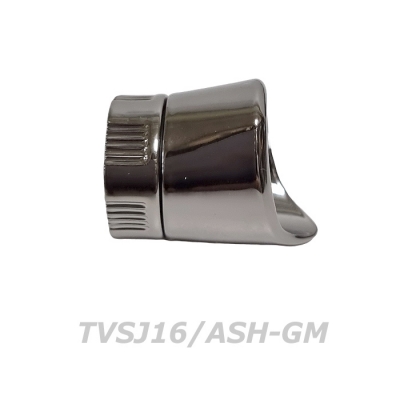 후지 PVD 도금 고광택 건메탈 TVSJ16/ASH 짧은 길이 너트-TVSJ16/ASH-GM블랙