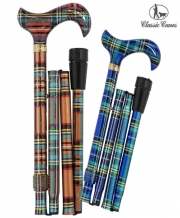 클래식케인즈 타탄 접이식 지팡이 Classic canes 4646